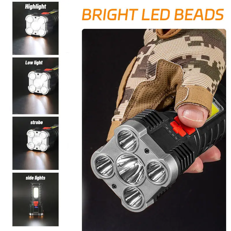 5 LED High Power Led Flashligh - Zinc Outdoor Lighting avis et prix