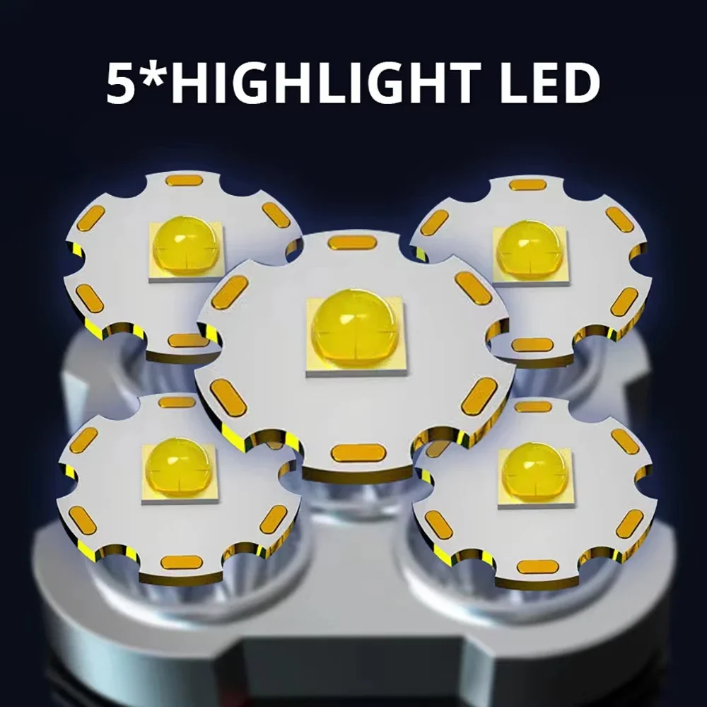 5 LED High Power Led Flashligh - Zinc Outdoor Lighting avis et prix