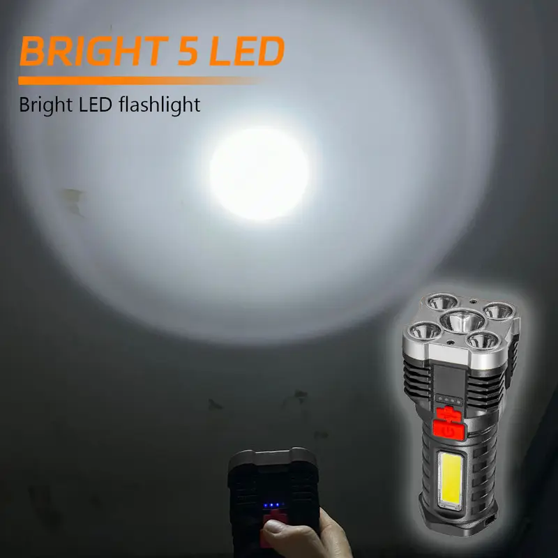 5 LED High Power Led Flashligh - Zinc Outdoor Lighting avis et prix