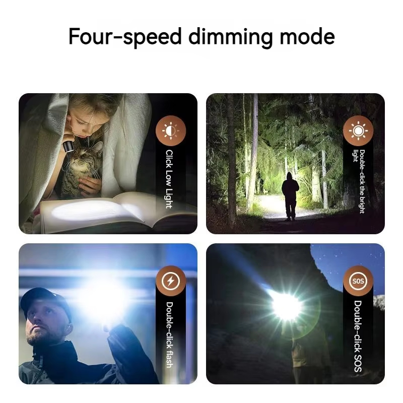1200LM EDC Handheld Flashlight - Zinc Outdoor Lighting avis et prix