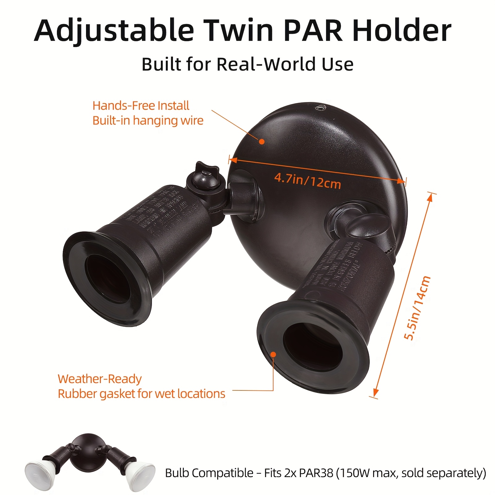 Set of Four Outdoor Floodlight - Outdoor Lighting Setup avis et prix