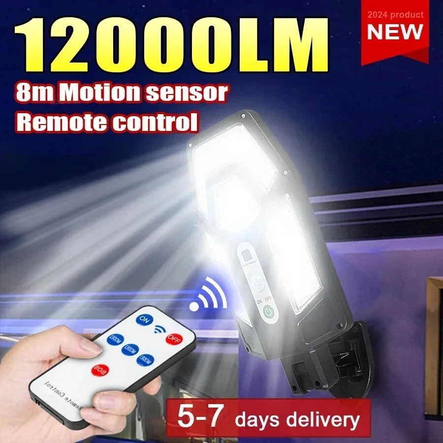 12000LM Powerful Solar Wall La - Outdoor Lighting For Gazebo avis et prix
