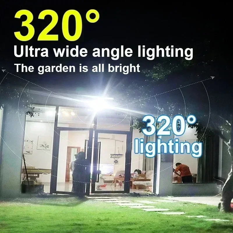 12000LM Powerful Solar Wall La - Outdoor Lighting For Gazebo avis et prix