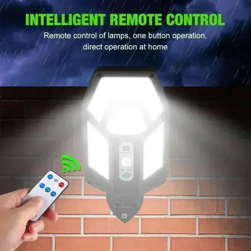 12000LM Powerful Solar Wall La - Outdoor Lighting For Gazebo avis et prix