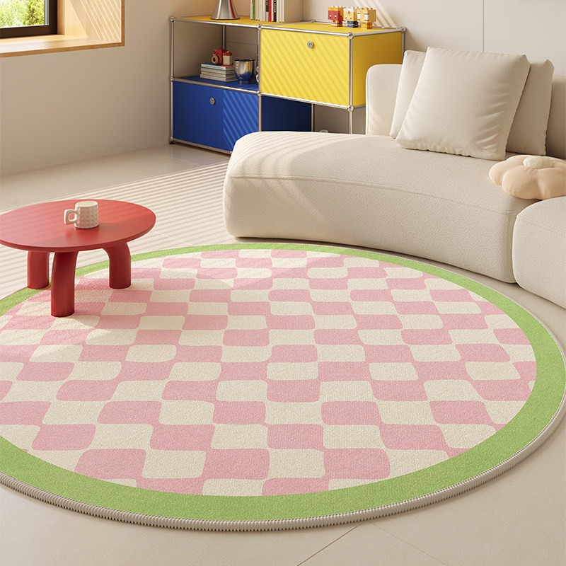 Round Macaron-colored Plaid Li - Outdoor Lighting Online avis et prix