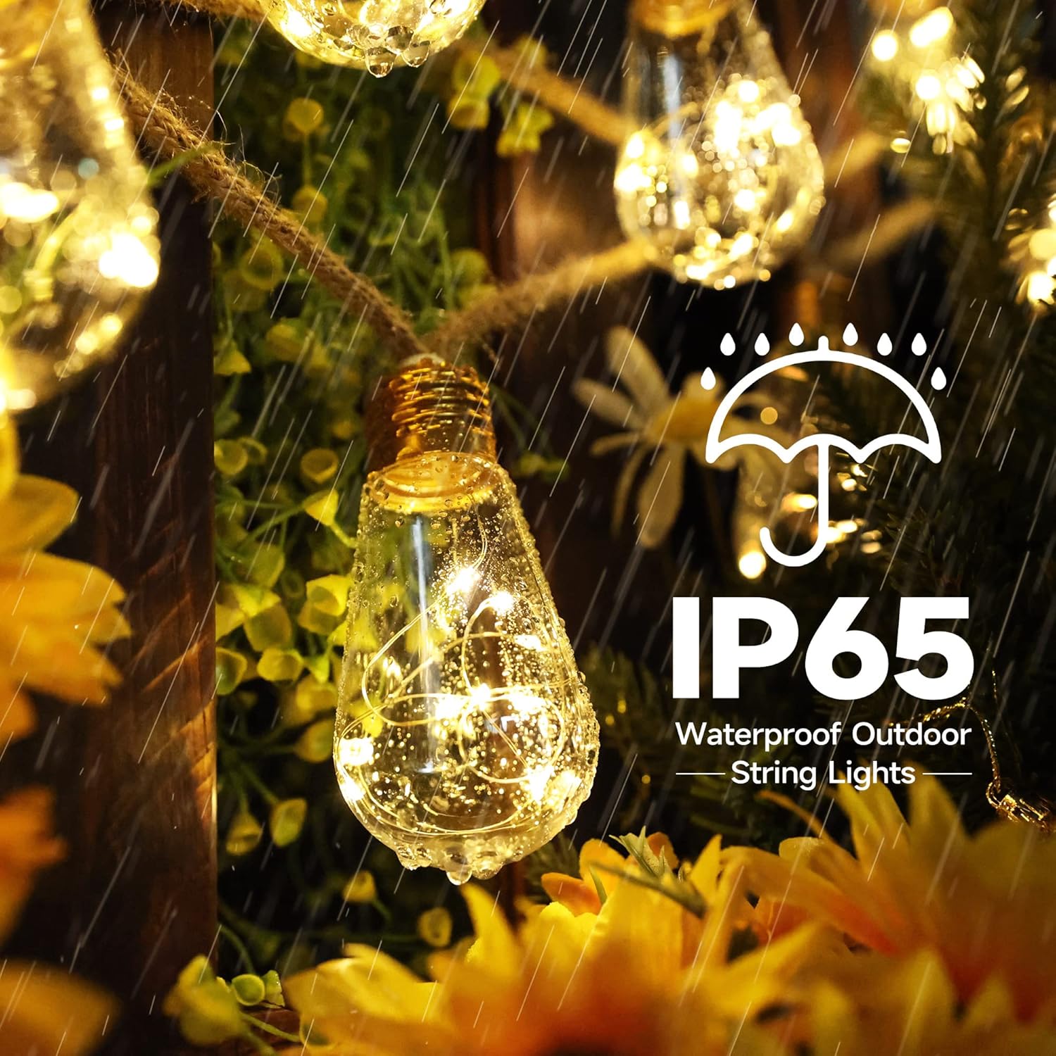 Solar Outdoor String Lights 20 - Outdoor Lighting Garden avis et prix