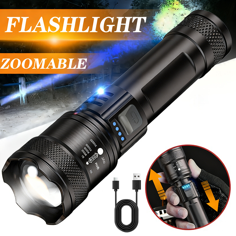 Powerful LED Flashlight Batter - Outdoor Lighting Battery Powered avis et prix
