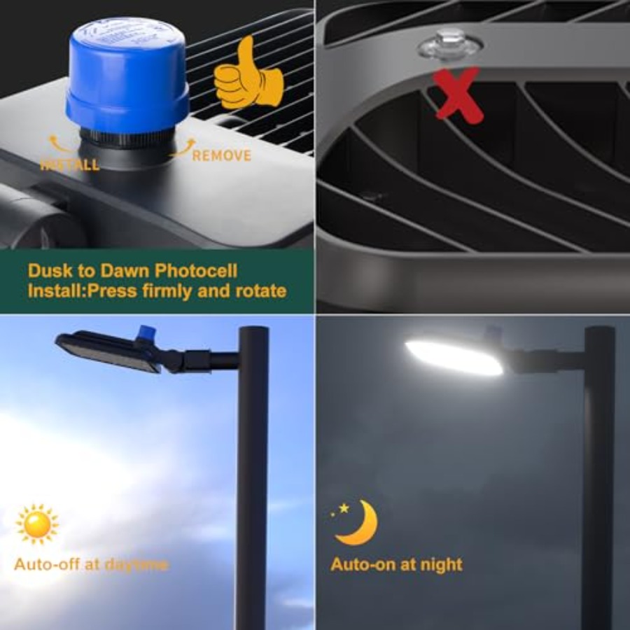Outdoor parking lot lighting:  - Outdoor Lighting Dusk To Dawn avis et prix