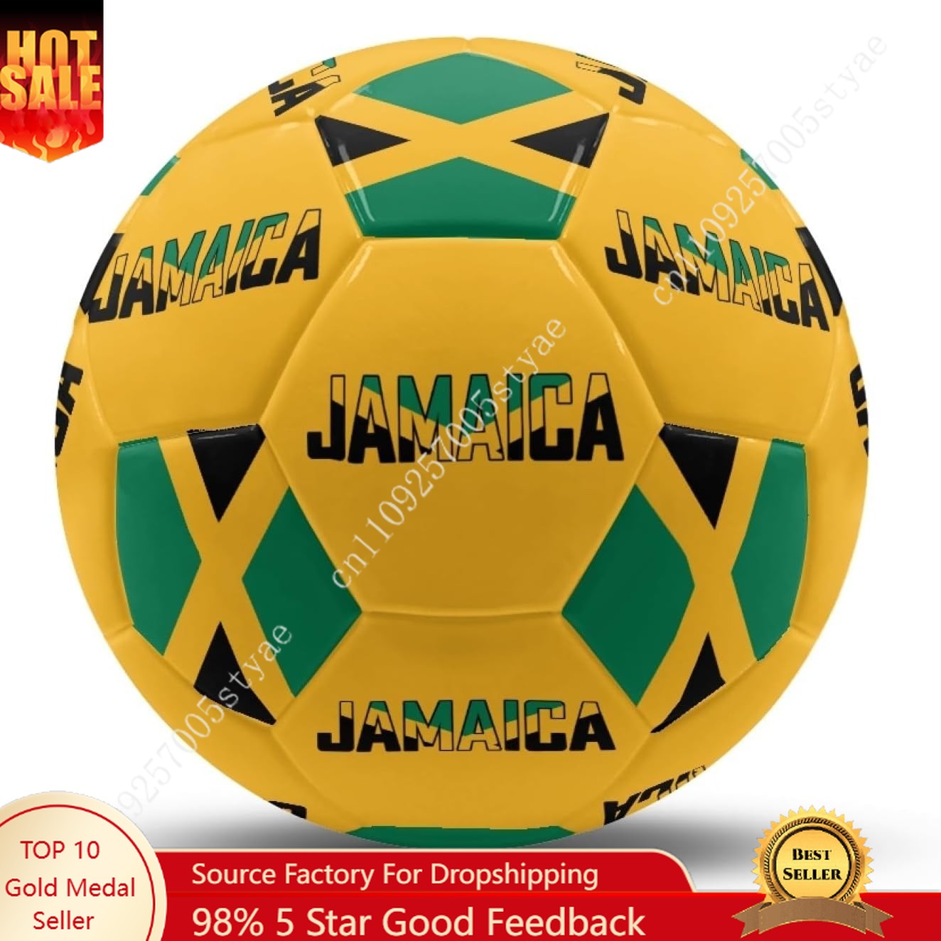 Jamaica Flag Jamaican Soccer B - Outdoor Lighting Jamaica avis et prix