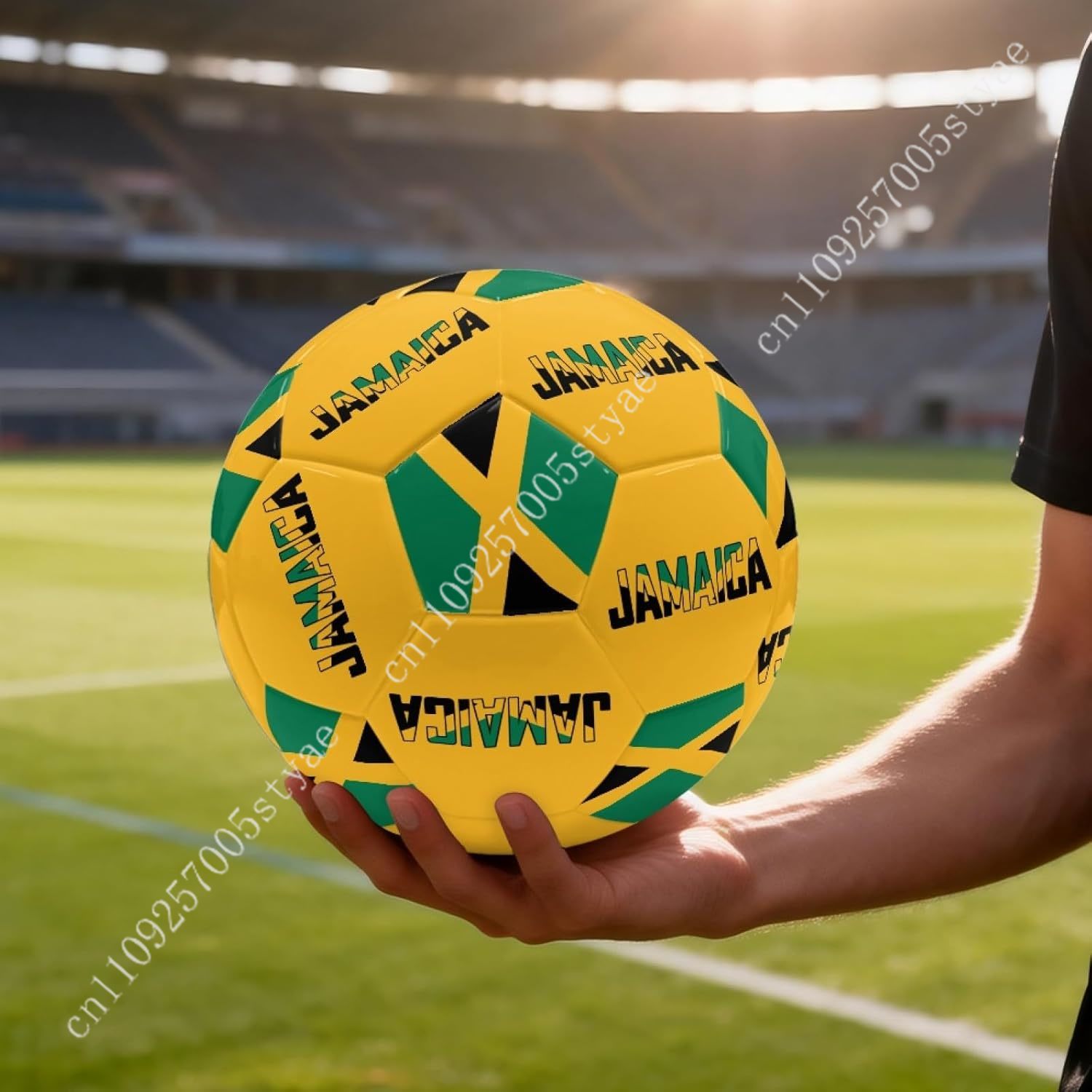 Jamaica Flag Jamaican Soccer B - Outdoor Lighting Jamaica avis et prix