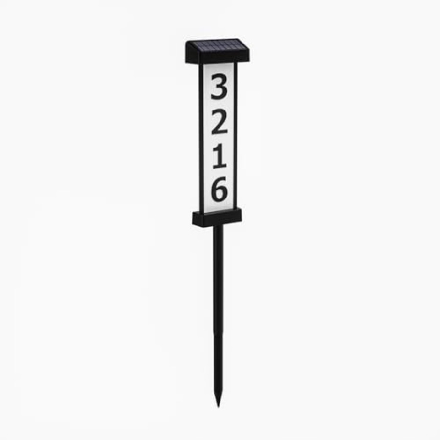 House Numbers for Outside [ Li - Outdoor Lighting Yard Stakes avis et prix