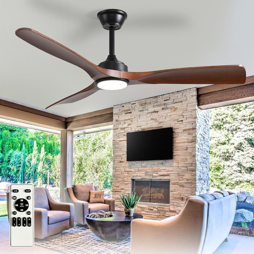 52 3-Blade Outdoor Ceiling Fan - Outdoor Lighting Remote Control avis et prix