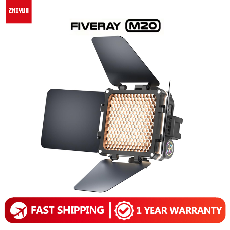 ZHIYUN FIVERAY M20 COMBO 20W B - Outdoor Lighting Video avis et prix