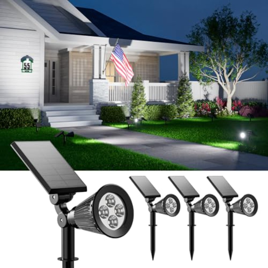 Solar Spotlights Outdoor Water - Outdoor Lighting And Landscape avis et prix