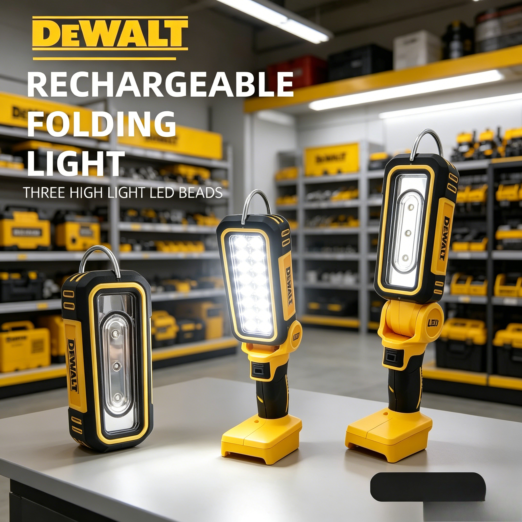 DEWALT LED Camping Light Outdo - Outdoor Lighting Battery Powered avis et prix
