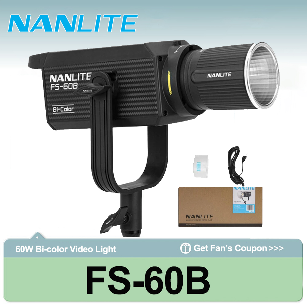 Nanlite FS-60B 70W Bi-color Sp - Outdoor Lighting Video avis et prix