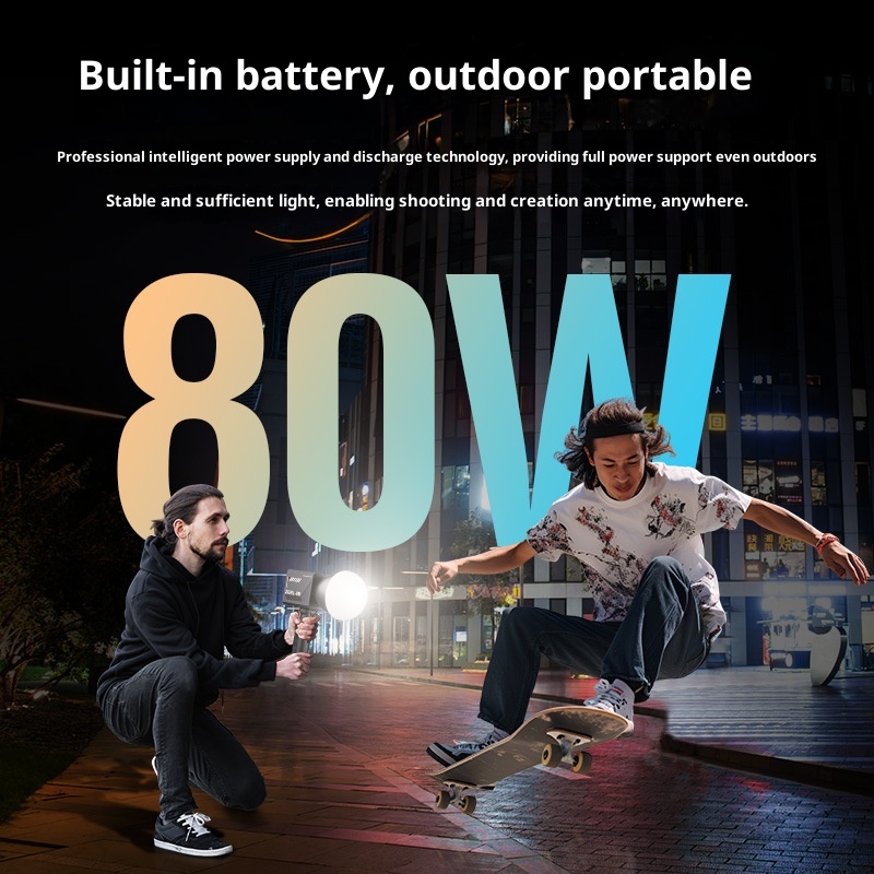 ZGRL80 80W COB LED Video Light - Outdoor Lighting Video avis et prix