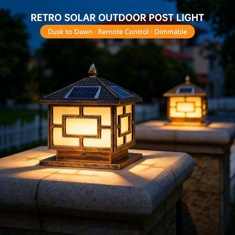2 Pack r Post Lights Outdoor,  - Outdoor Lighting Bronze avis et prix