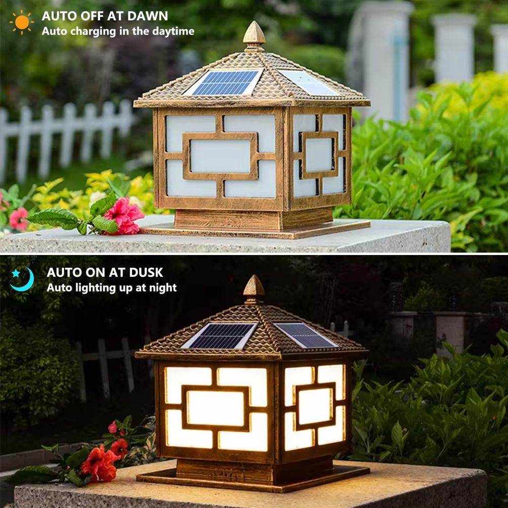 2 Pack r Post Lights Outdoor,  - Outdoor Lighting Bronze avis et prix