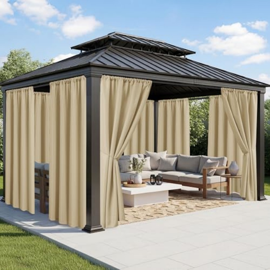 Outdoor Curtains for Patio Wat - Outdoor Lighting For Gazebo avis et prix