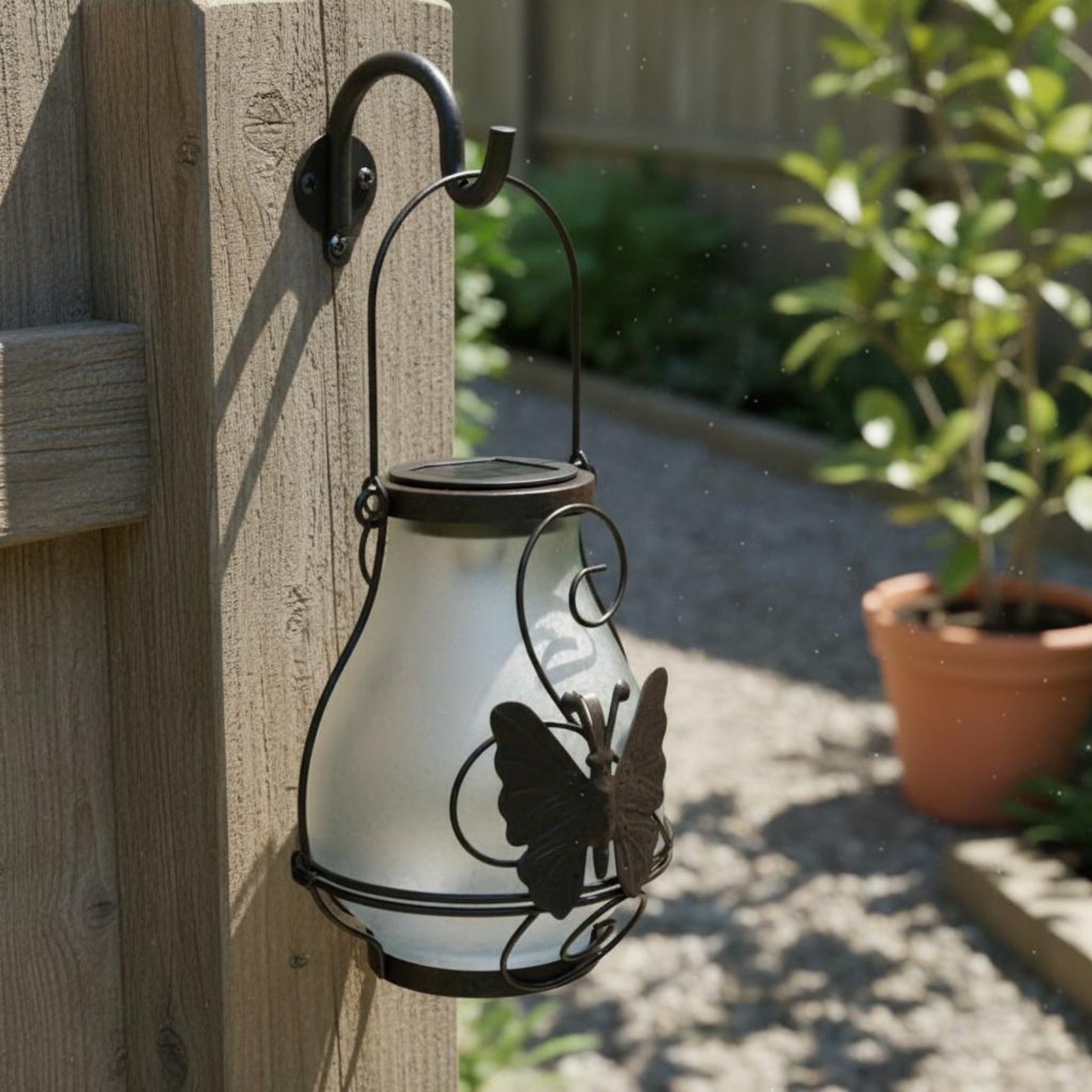 Solar Butterfly Lantern Waterp - Outdoor Lighting Battery Powered avis et prix