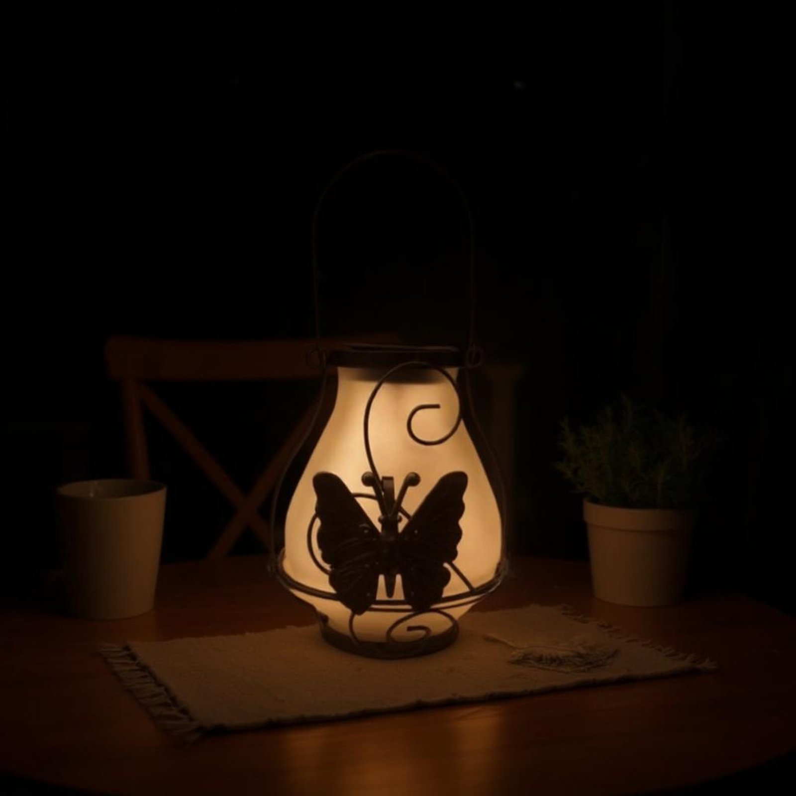 Solar Butterfly Lantern Waterp - Outdoor Lighting Battery Powered avis et prix