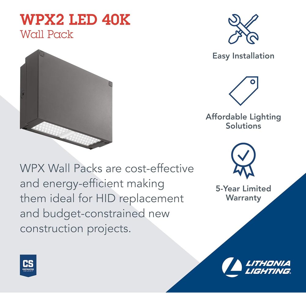 40K LED Outdoor Wall Light Fix - Outdoor Lighting Bronze avis et prix