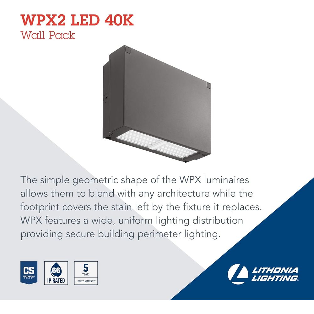 40K LED Outdoor Wall Light Fix - Outdoor Lighting Bronze avis et prix