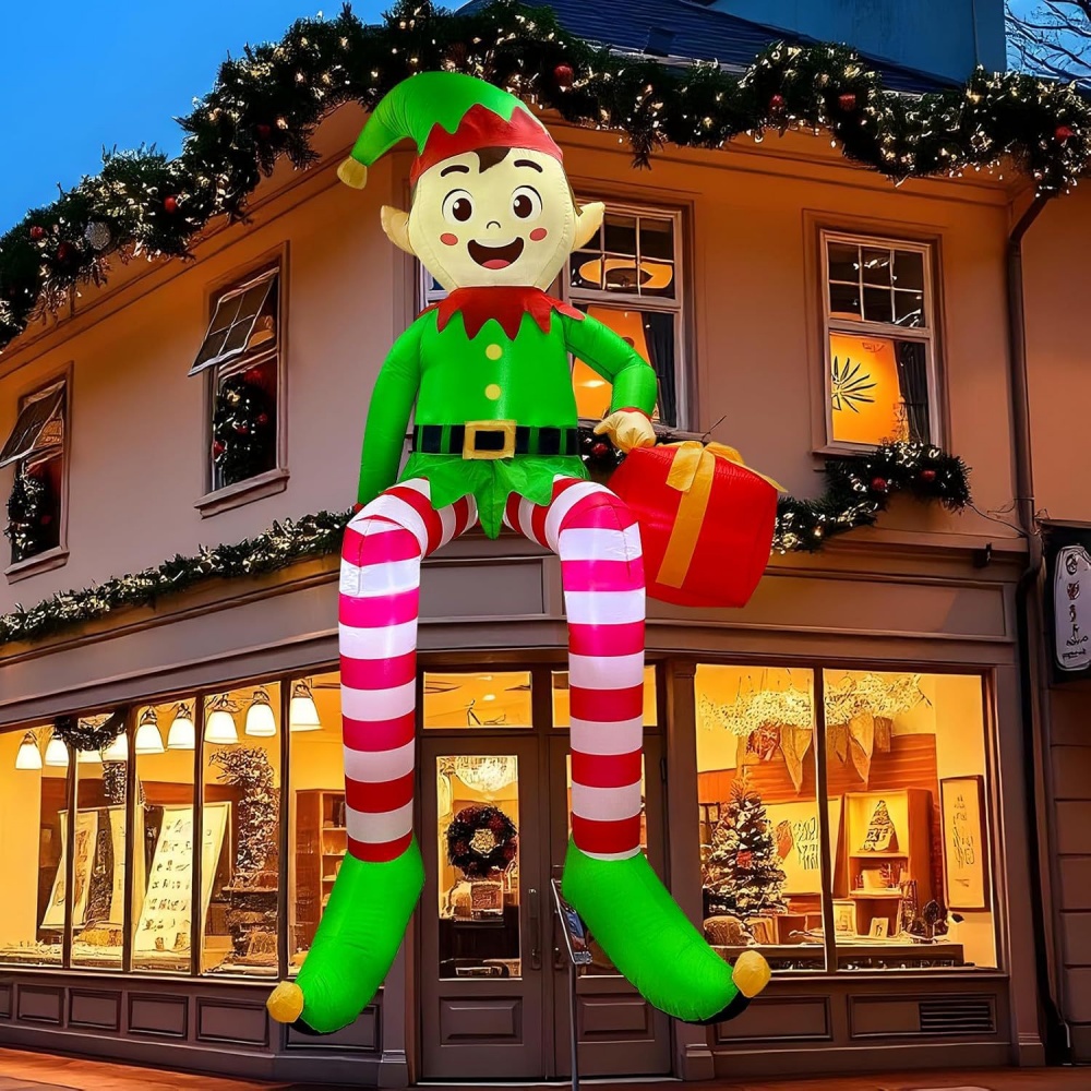 8FT Christmas Inflatables Sitt - Outdoor Lighting In Ground avis et prix