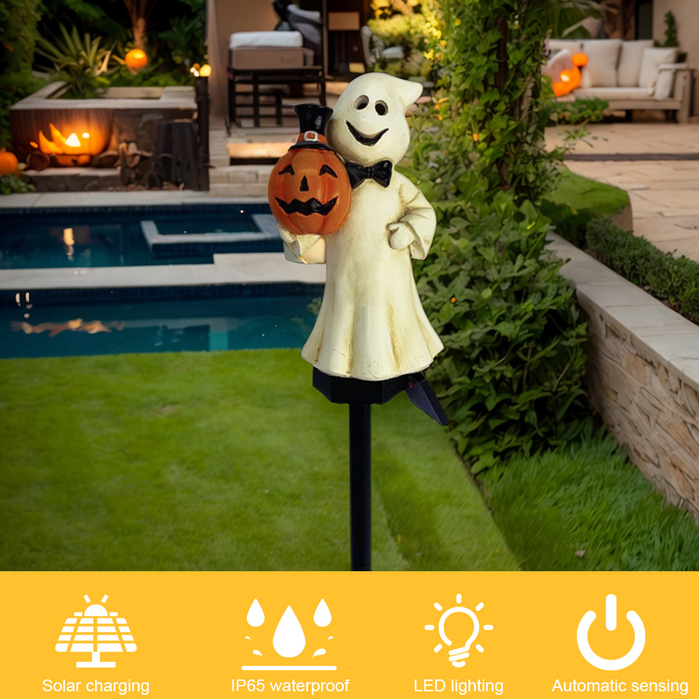 Outdoor Halloween Ghosts Pathw - Outdoor Lighting Yard Stakes avis et prix