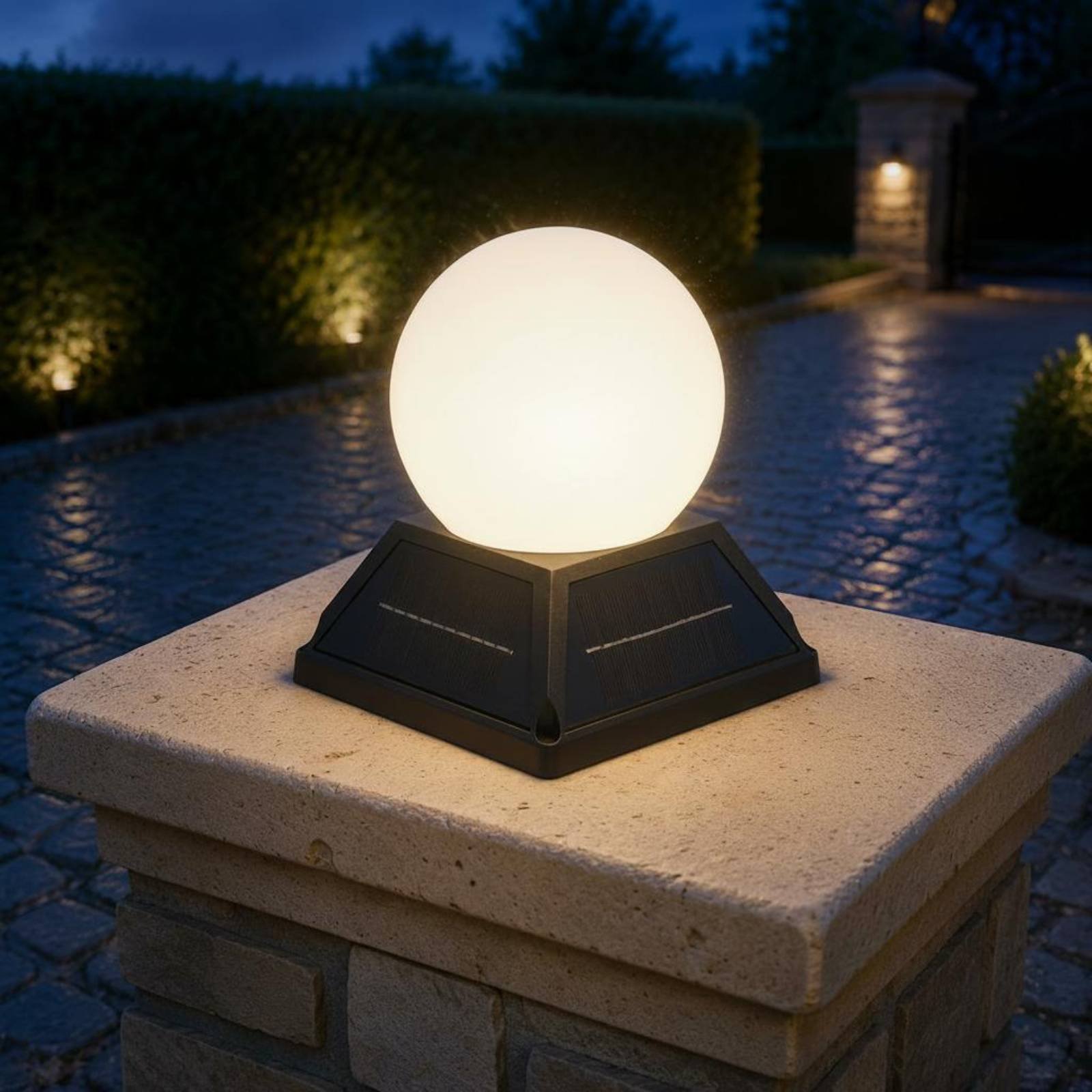 Solar Post Cap Light Wireless  - Outdoor Lighting Wireless avis et prix