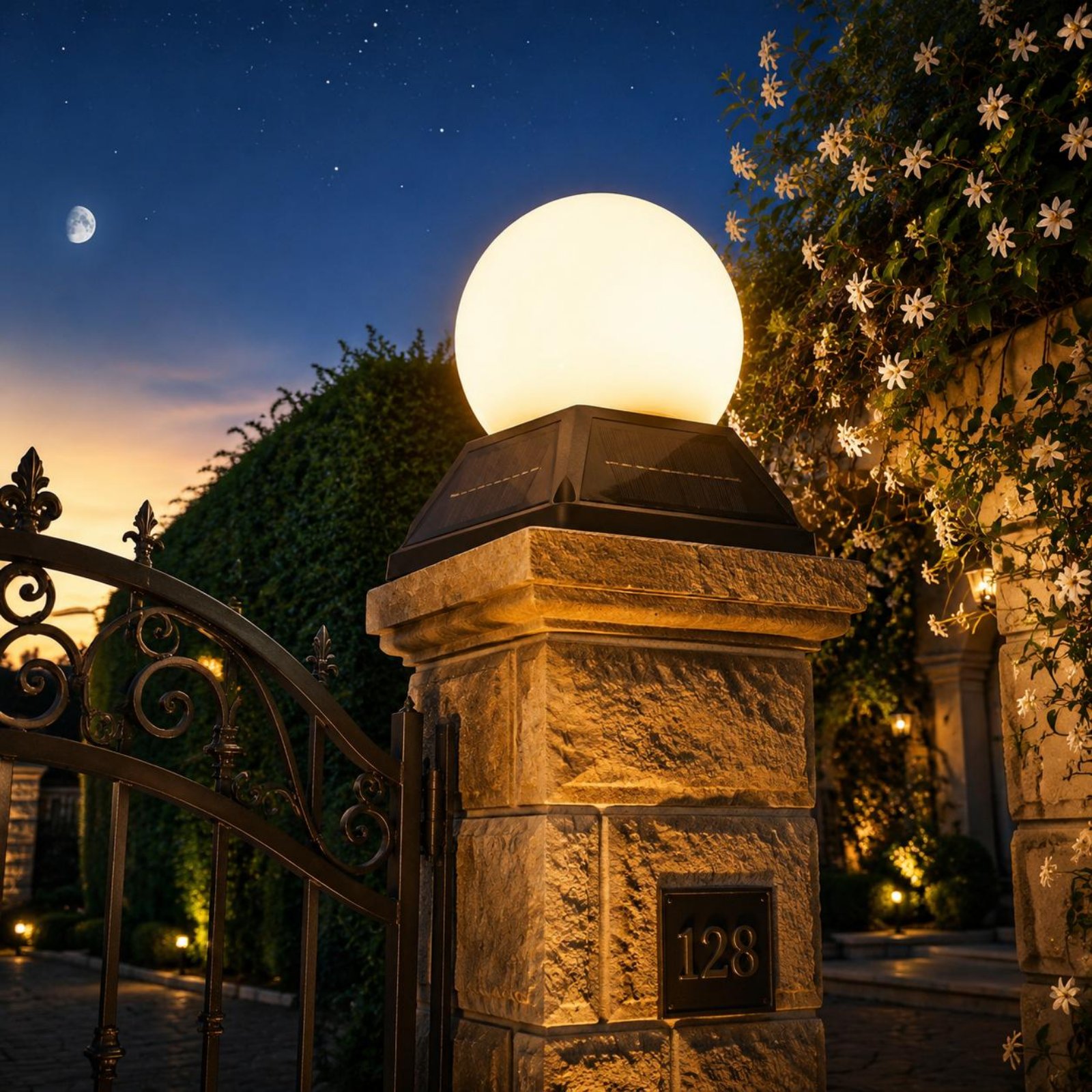 Solar Post Cap Light Wireless  - Outdoor Lighting Wireless avis et prix