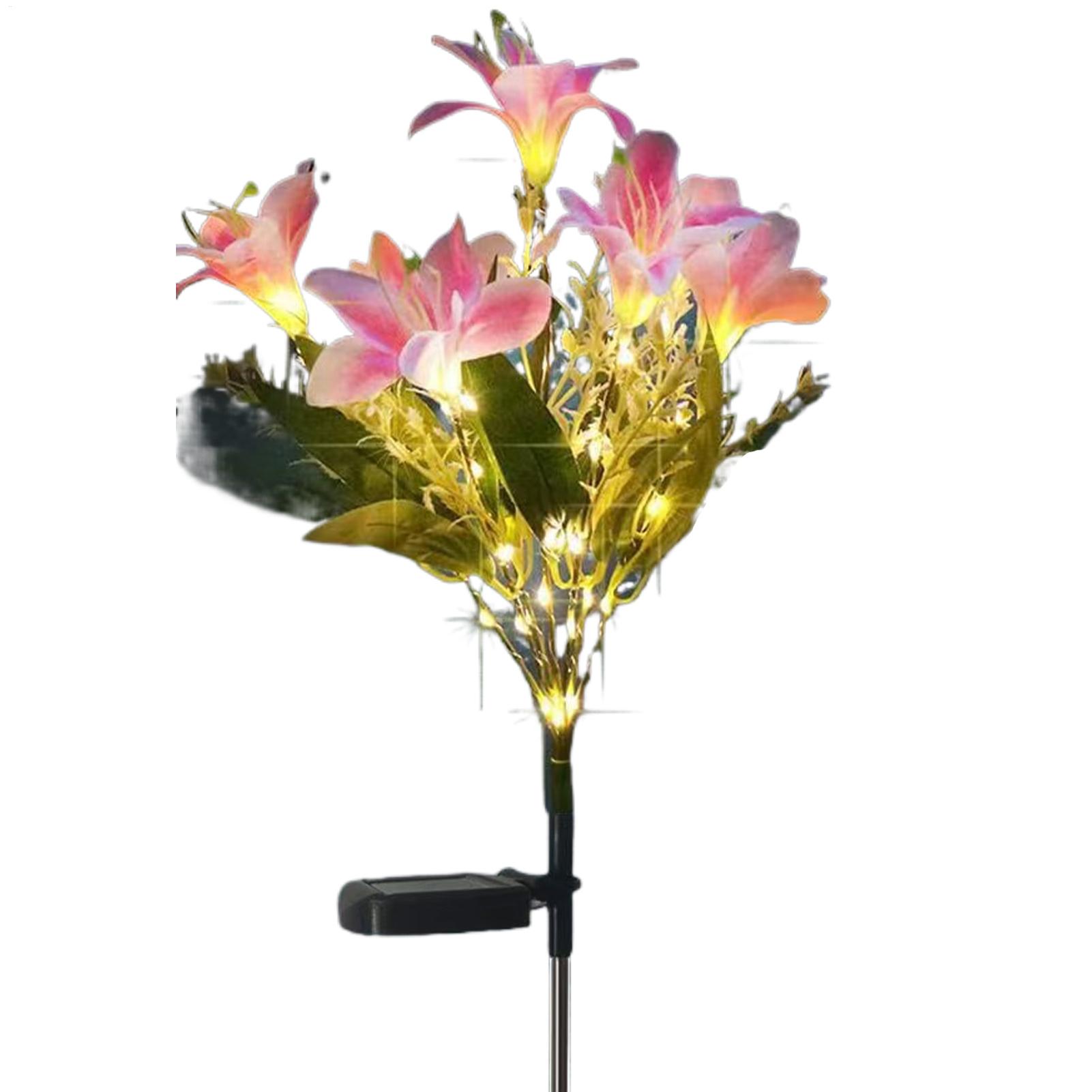 Solar Flowers Outdoor Waterpro - Outdoor Lighting Yard Stakes avis et prix