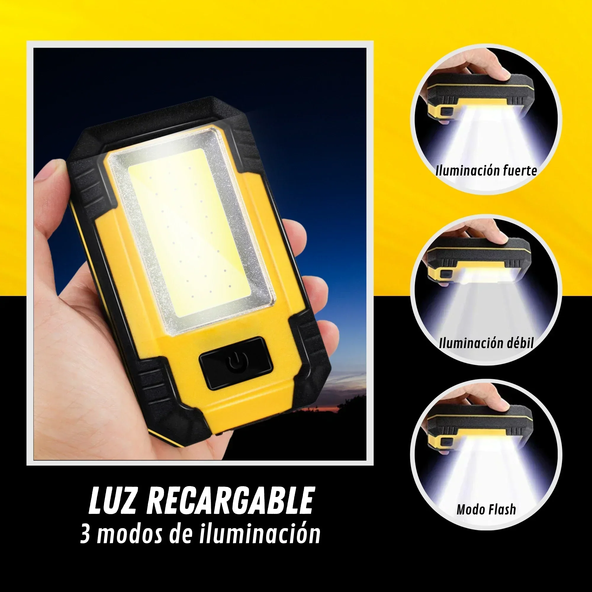 Portable 4000MaH Rechargeable  - Outdoor Lighting Setup avis et prix