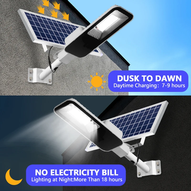 200W Powerful Solar Light Outd - Outdoor Lighting Dusk To Dawn avis et prix
