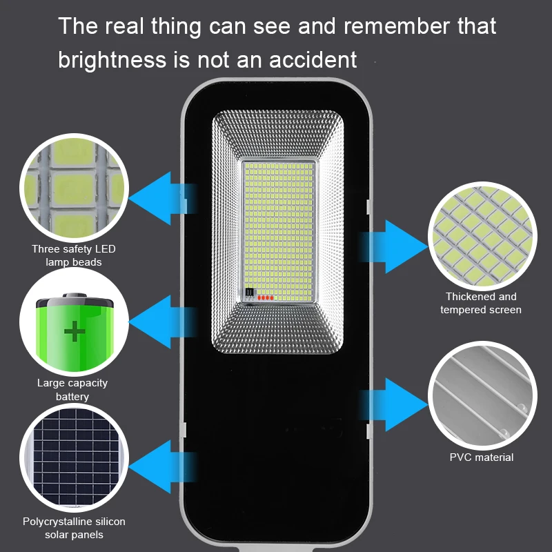 200W Powerful Solar Light Outd - Outdoor Lighting Dusk To Dawn avis et prix