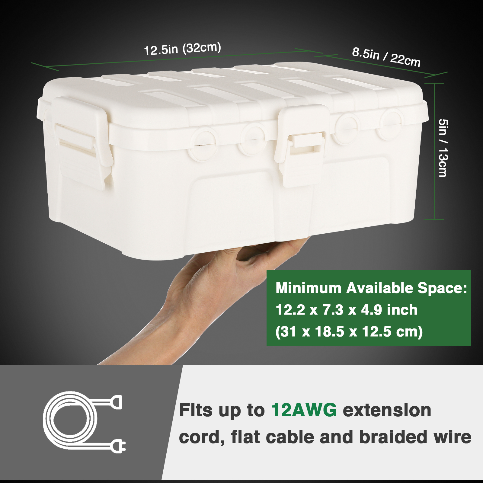 Outdoor Power Supply Waterproo - Outdoor Lighting Electrical Box avis et prix