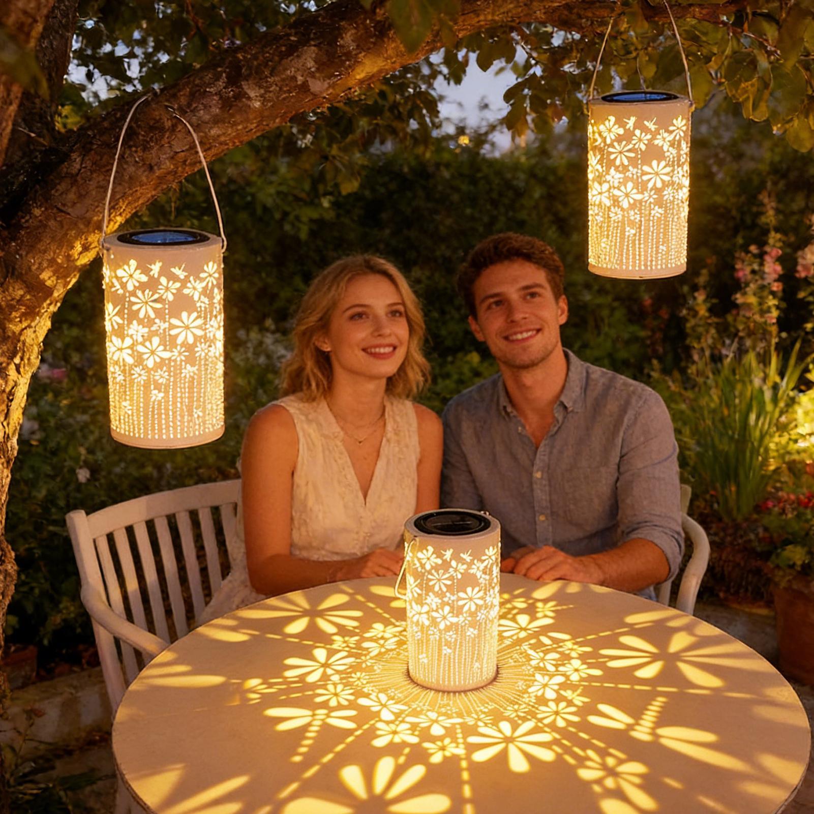 Solar Lanterns Colorful Metal  - Outdoor Lighting And Landscape avis et prix