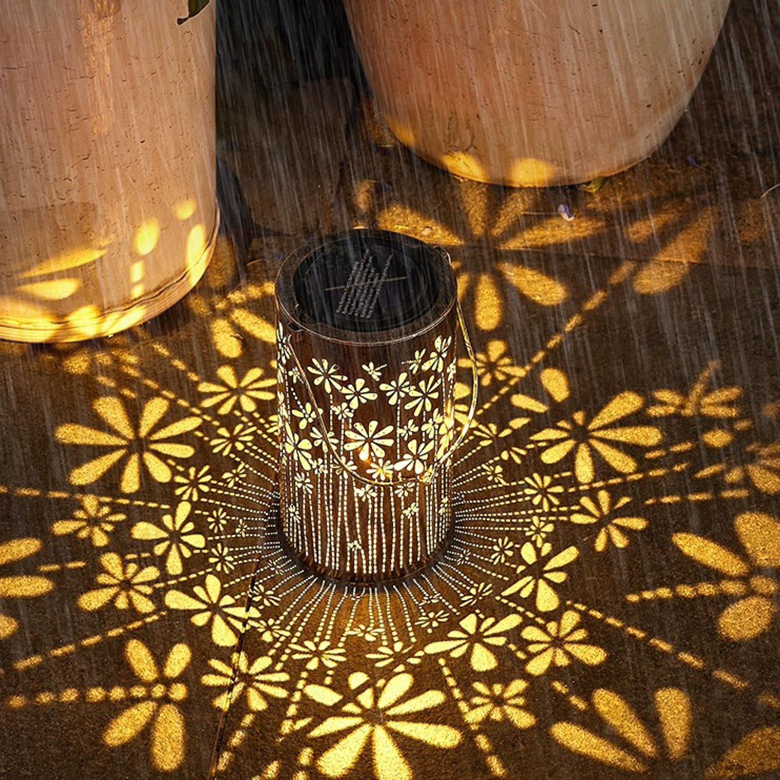 Solar Lanterns Colorful Metal  - Outdoor Lighting And Landscape avis et prix