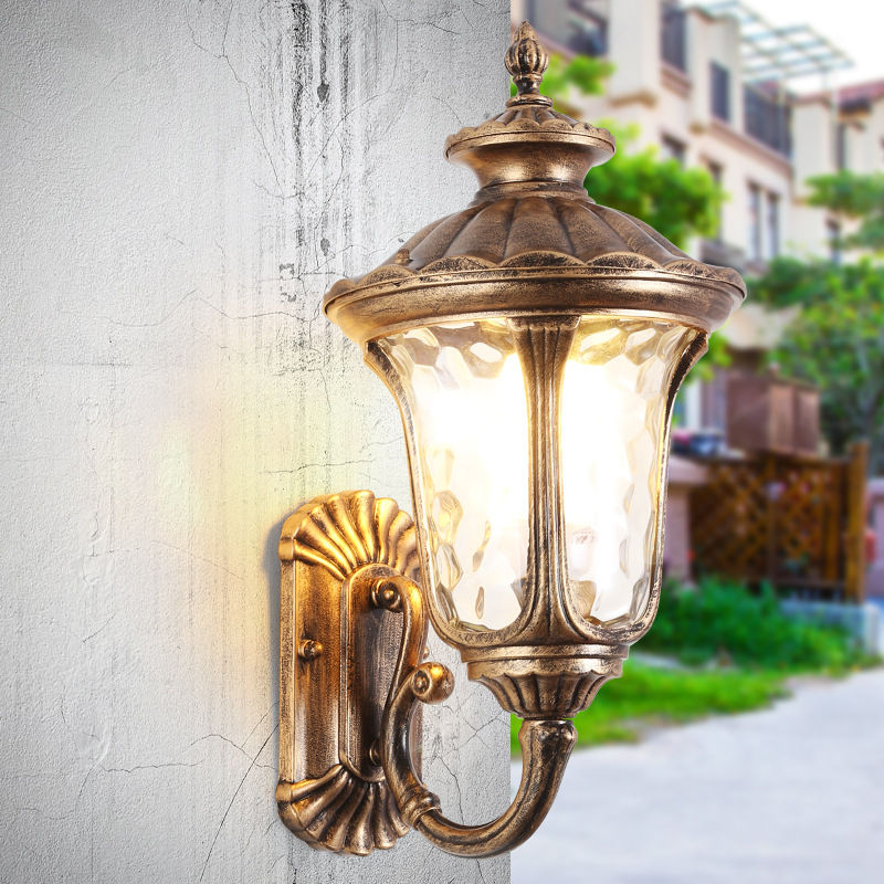 European Retro Outdoor Waterpr - Outdoor Lighting Bronze avis et prix