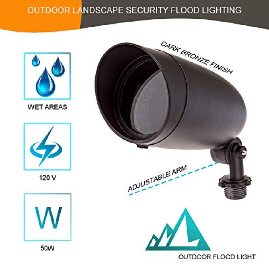 Lighting One Light PAR20 120 V - Outdoor Lighting Bronze avis et prix