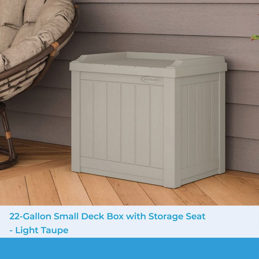 Outdoor Storage Box 22 Gallon  - Outdoor Lighting Deck avis et prix