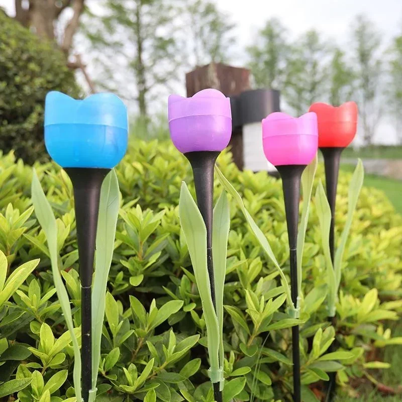 1Pcs Garden Tulip Flower Shape - Outdoor Lighting For Gazebo avis et prix