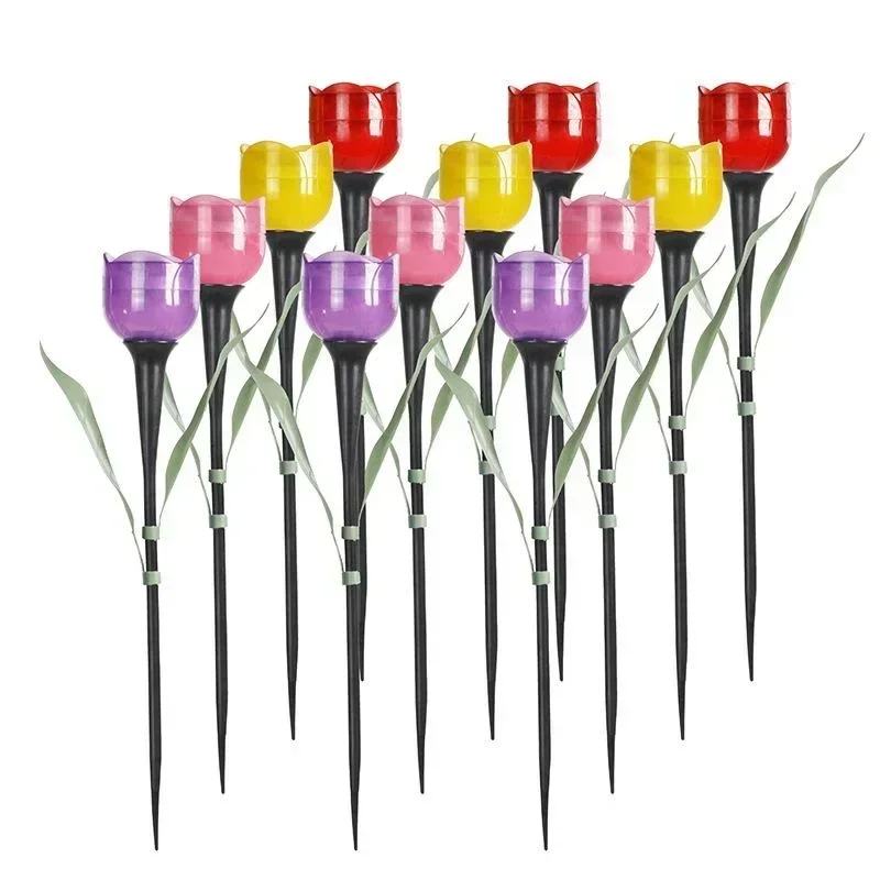 1Pcs Garden Tulip Flower Shape - Outdoor Lighting For Gazebo avis et prix