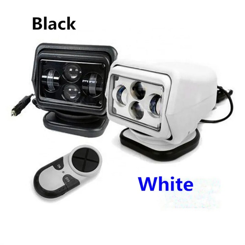 LED Search Light,60W 12V24V Re - Outdoor Lighting Remote Control avis et prix