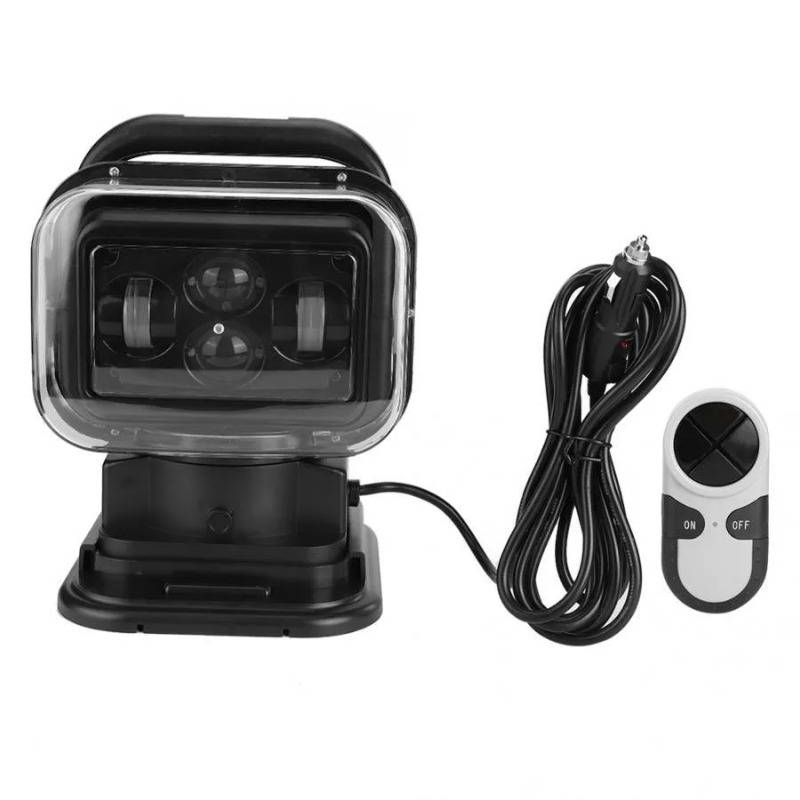 LED Search Light,60W 12V24V Re - Outdoor Lighting Remote Control avis et prix