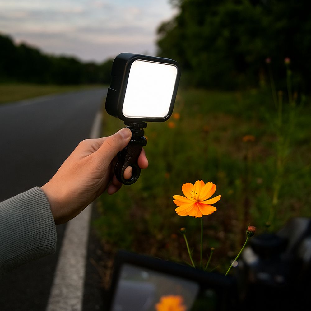 Mini Portable Selfie Fill Ligh - Outdoor Lighting In Photography avis et prix