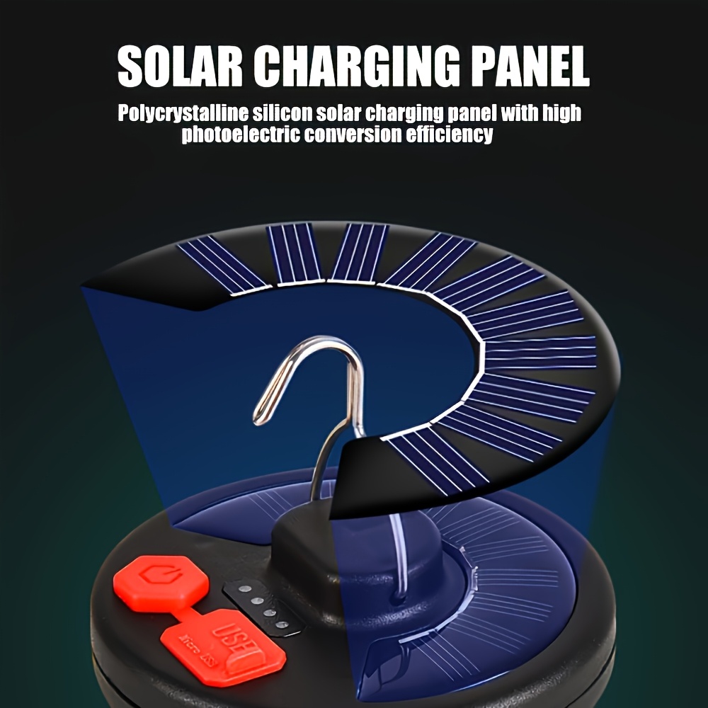Solar Camping Lantern,Portable - Outdoor Lighting For Gazebo avis et prix