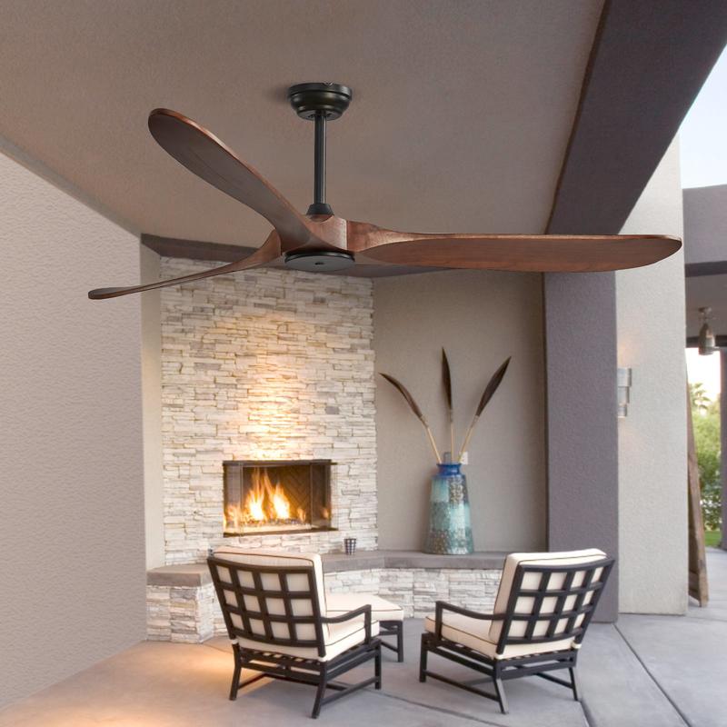 72 Inch Ceiling Fan without Li - Outdoor Lighting Remote Control avis et prix