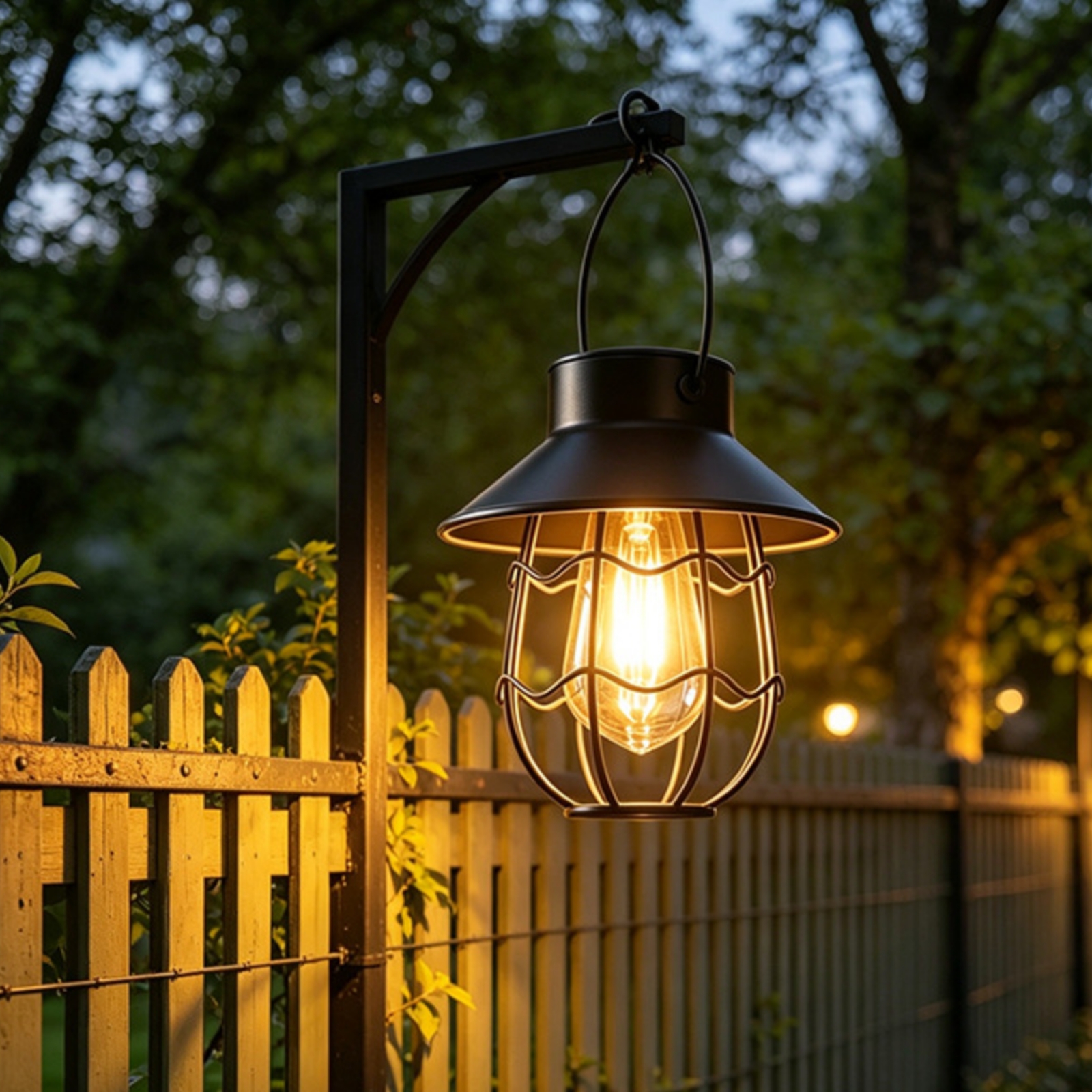 Wavy Frame Lantern Energy Savi - Outdoor Lighting Battery Powered avis et prix